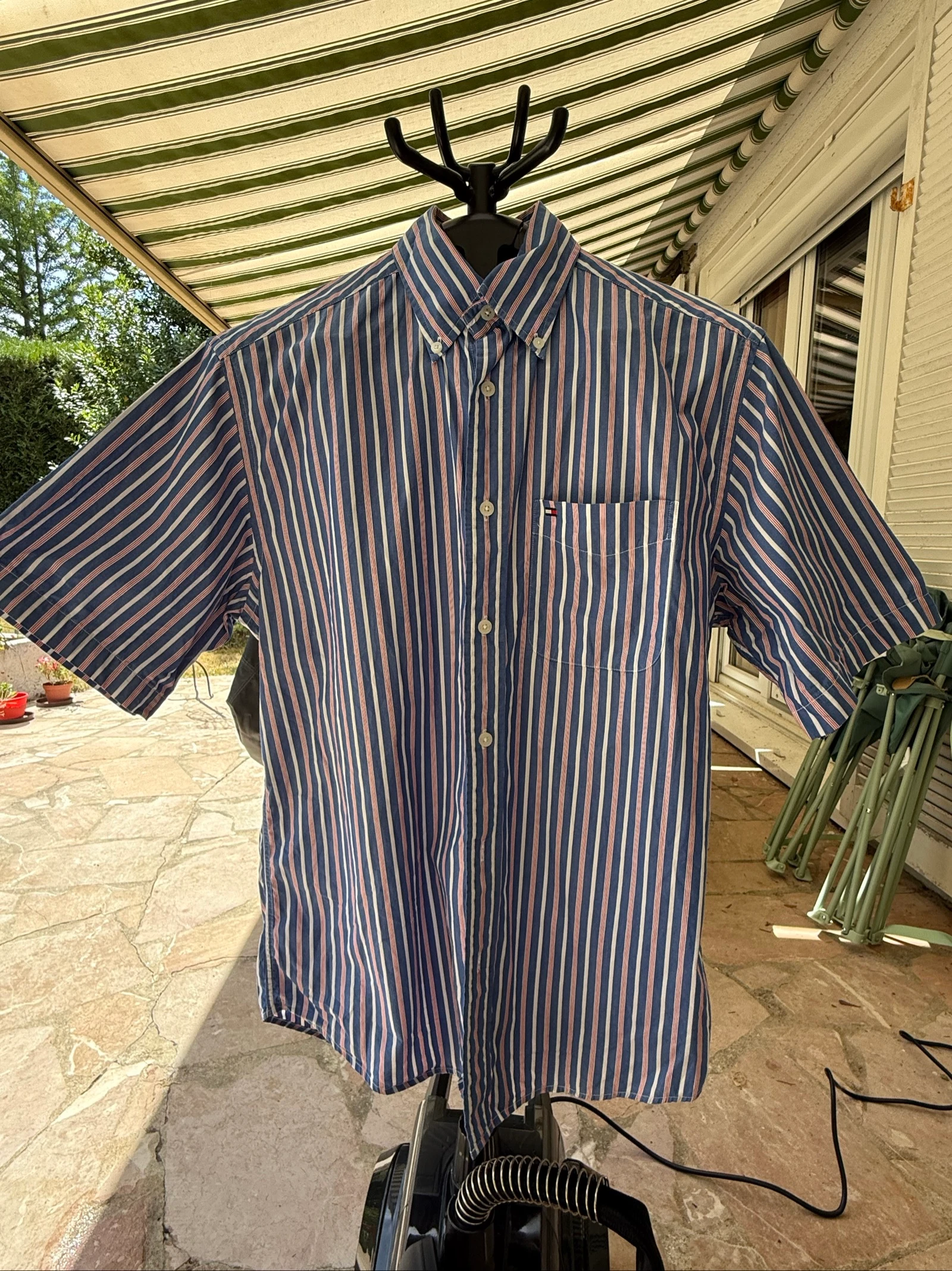 Tommy Hilfiger, camisa de manga corta, hombre, talla S/M – photo 12